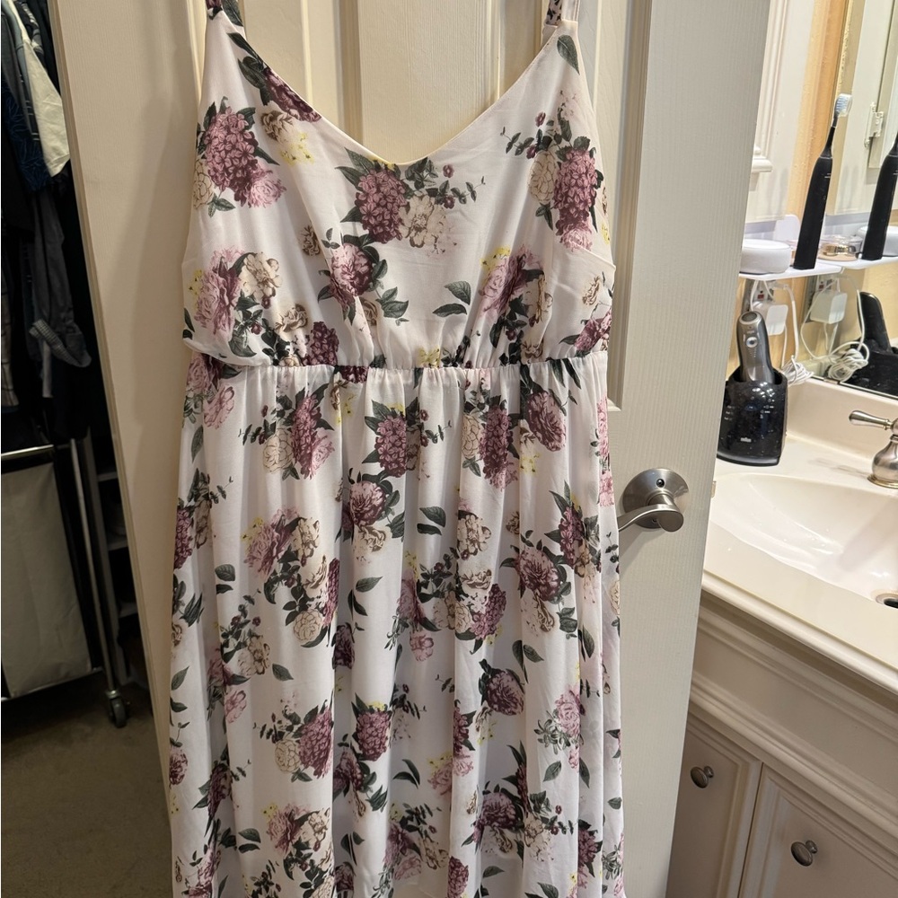 Torrid Smocked Floral Dress